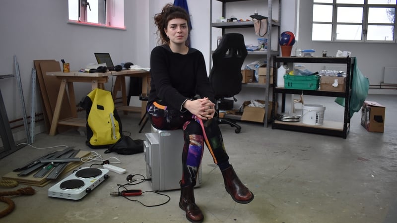 Avril Corroon in ACME Studios, London (Pic: Acme Archive)