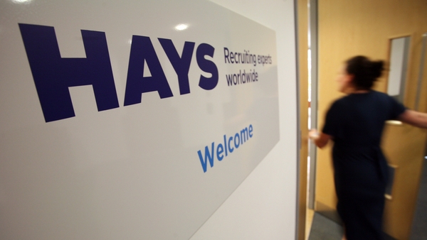 Hays in October had flagged a persistent weakness in hiring permanent workers and weak demand in China