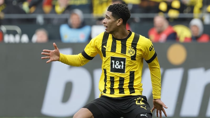 Jude Bellingham was named the Bundesliga's player of the season in his final campaign with Borussia Dortmund