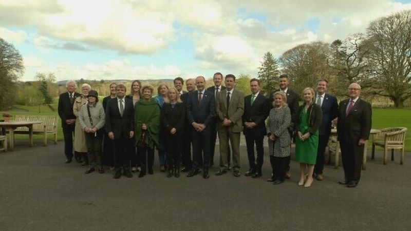 The meeting took place ahead of Joe Biden's visit to Ballina