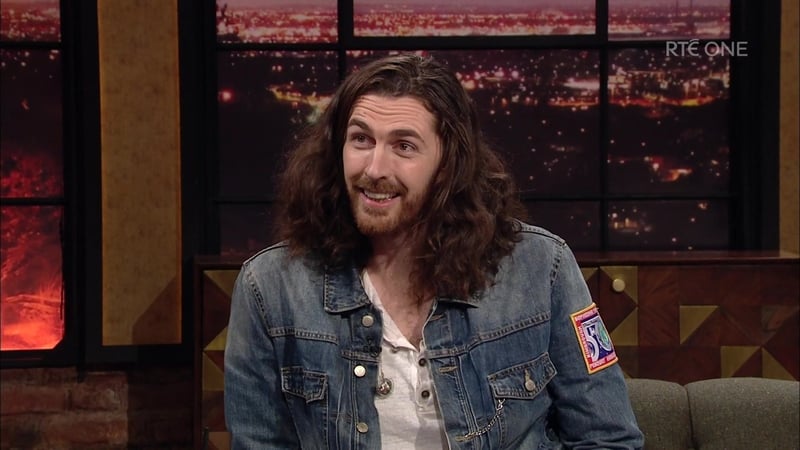 Hozier on Friday's Late Late Show