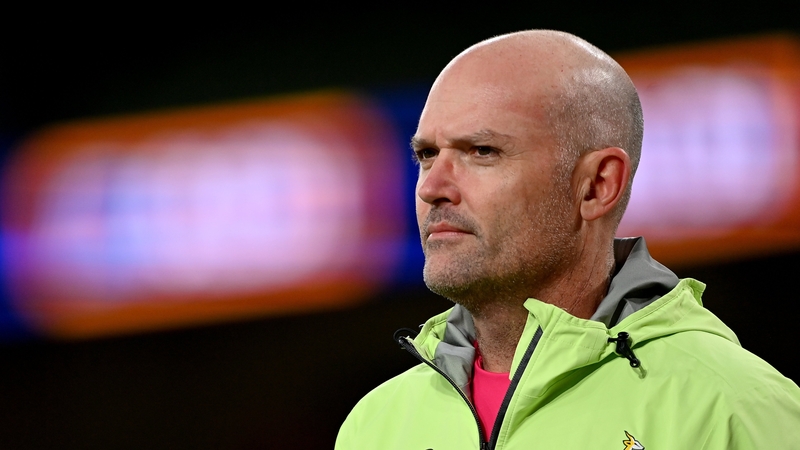 Jacques Nienaber at the Aviva Stadium in November 2022