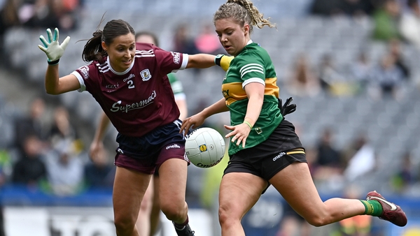 Niamh Ní Chonchúir of Kerry scores her side's first goal