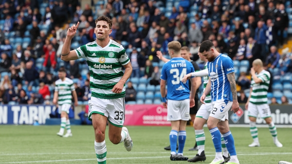 Matt O'Riley delivered a brace for the Bhoys