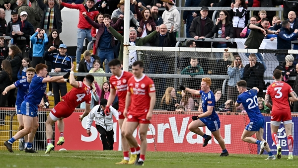 Ryan O'Toole celebrates his winning goal