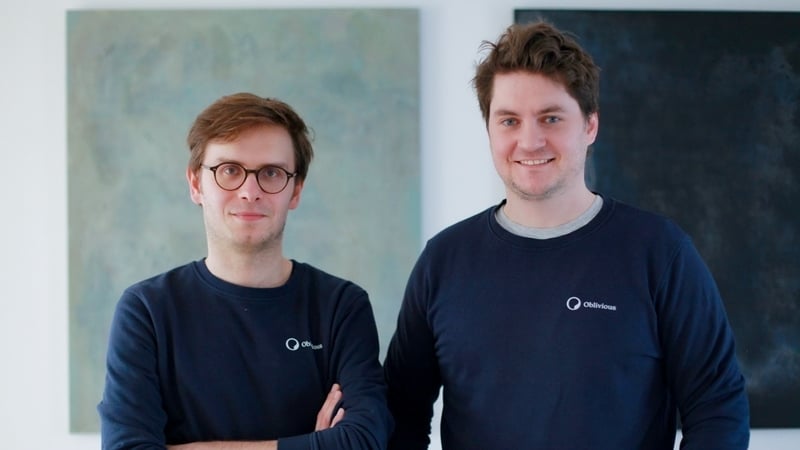Oblivious founders Robert Pisarczyk and Jack Fitzsimons