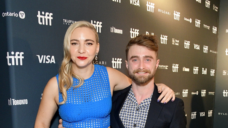 Erin Darke and Daniel Radcliffe attend the "Weird: The Al Yankovic Story" Premiere during the 2022 Toronto International Film Festival. Getty Images.