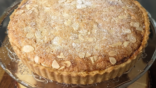 Catherine Fulvio's rhubarb Bakewell tart: Today