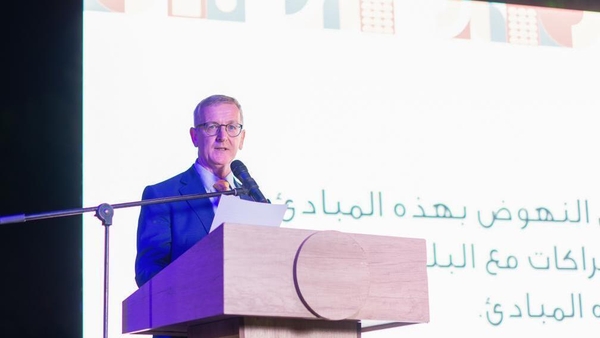 The European Union's ambassador to Sudan is 58-year-old Irish diplomat Aidan O'Hara (Pic: European Union in Sudan Facebook)