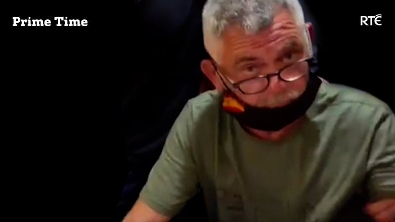 Prime Time exclusive images of Gerard Hutch, recorded in Spain 2021