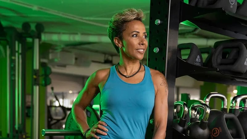 Former pro athlete Kelly Holmes