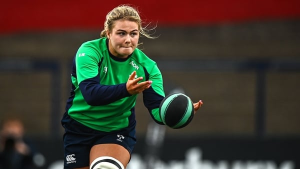 Dorothy Wall won her 19th cap in Saturday's defeat to Italy
