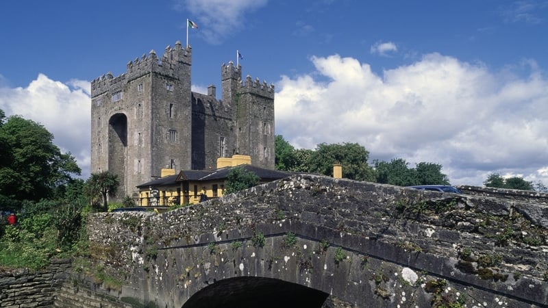 The attractions include Bunratty Castle and Folk Park (file image)