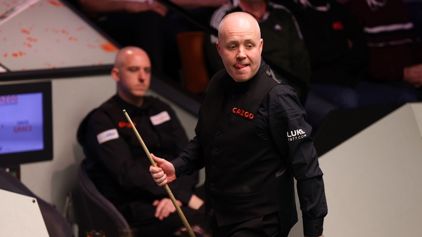 Higgins: "I was pleased with the way I was hitting the ball today"