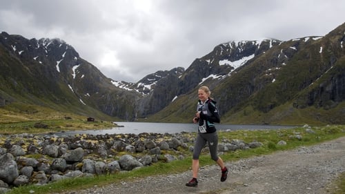 Joasia Zakrzewski could only finish third despite covering some of the race route in a car