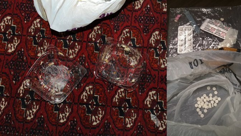 Pills were scattered around Olga Tsvyk to make it look like she had tried to kill herself (Pic: Office of the District Attorney Queens)