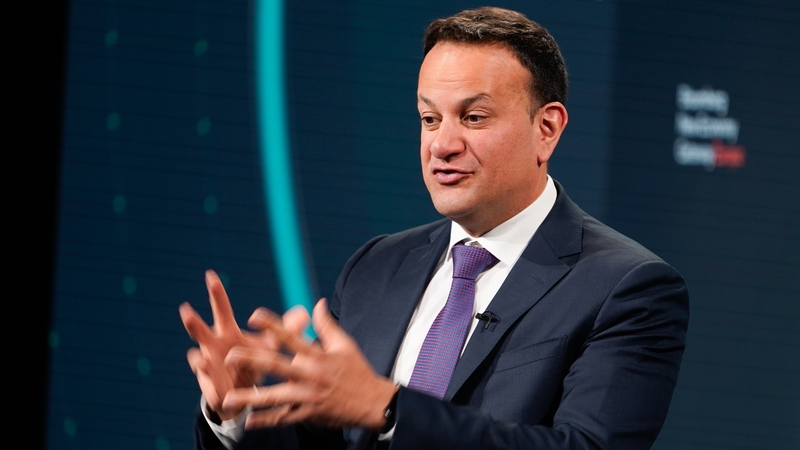 Leo Varadkar was speaking at the Bloomberg New Economy Gateway Europe conference in Wicklow today
