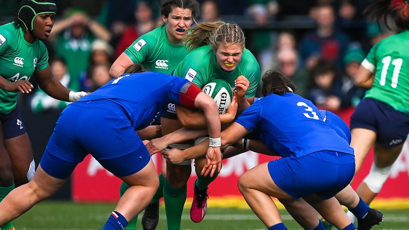 Dorothy Wall (centre) will miss Saturday's game