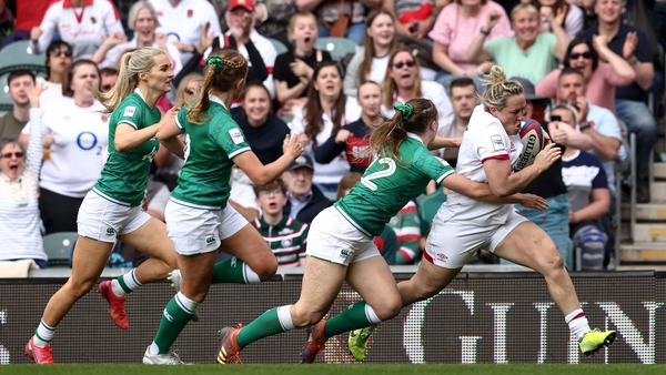 England flanker Marlie Packer has scored five tries in this year's Six Nations