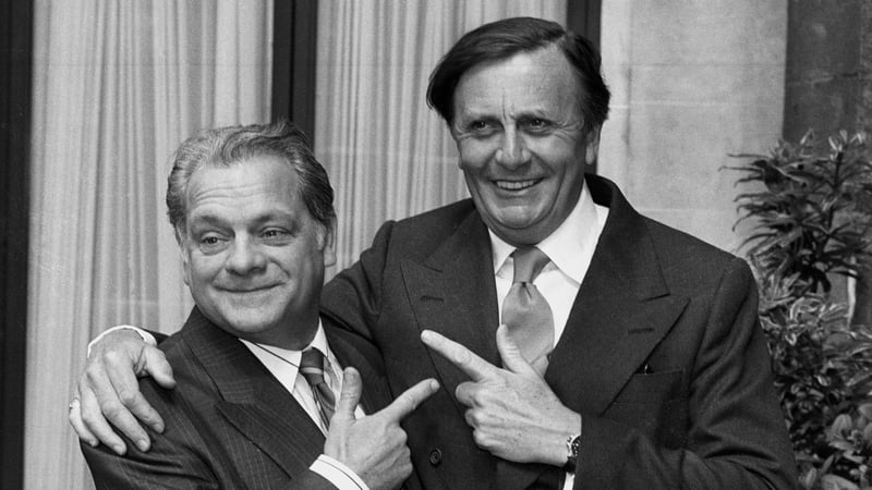 Barry Humphries with David Jason