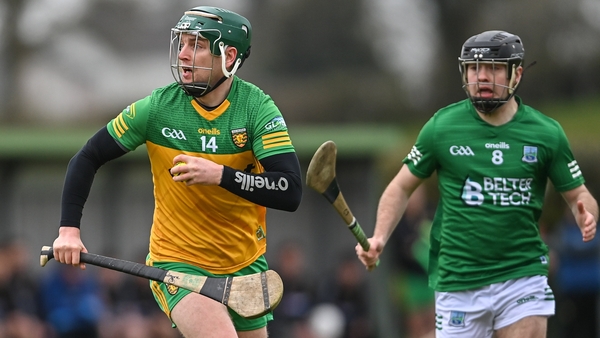 Donegal's Gerry Gilmore - pictured above against Fermanagh last season - was among the goalscorers in his side's win over Armagh in the Nicky Rackard Cup