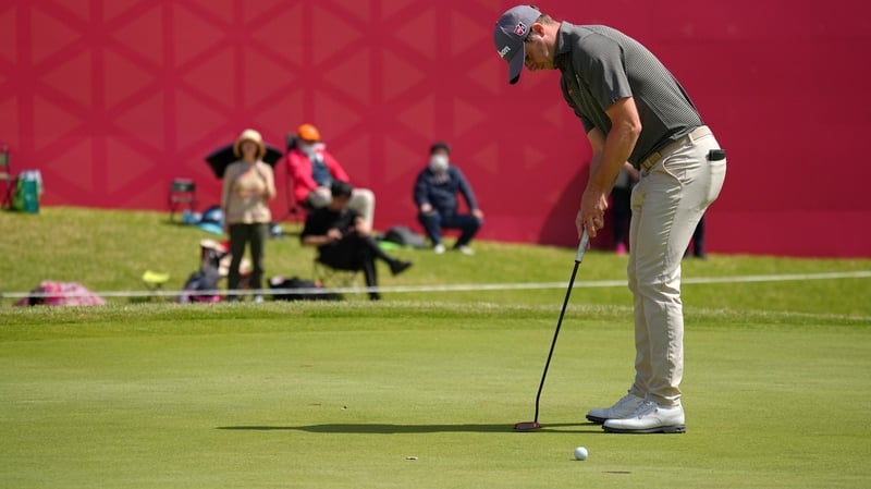 David Law birdies 18 at PGM Ishioka Golf Club