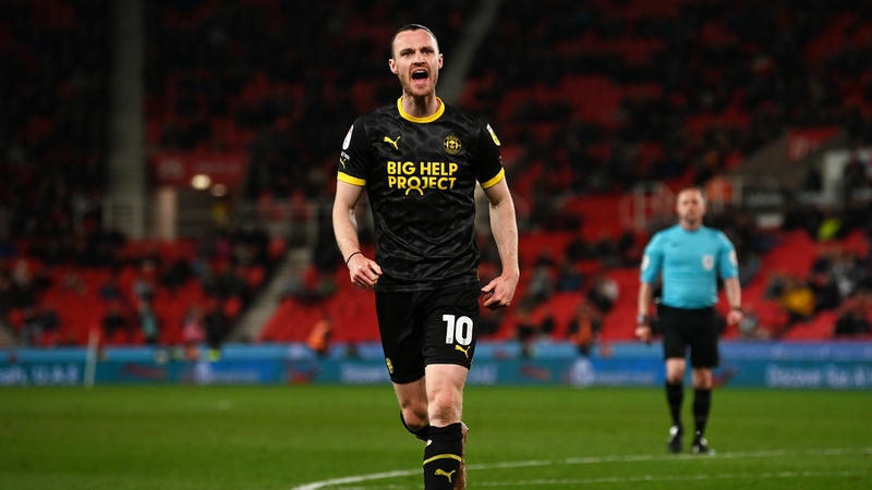 Will Keane scored in a crucial win for bottom club Wigan