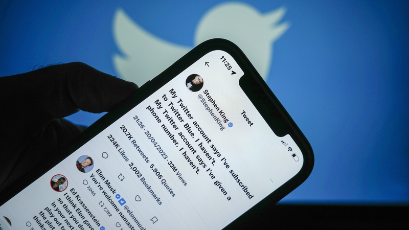 Many public figures have distanced themselves from verification on Twitter (file image)