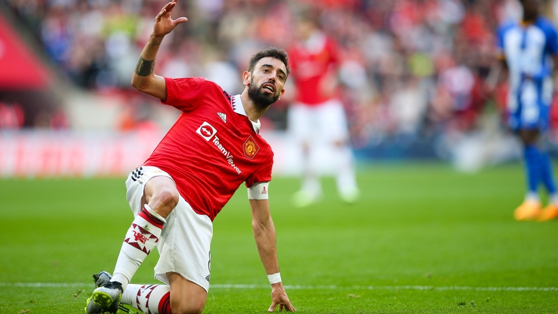 Fernandes was substituted in extra time in the FA CUp semi-final shootout win over Brighton