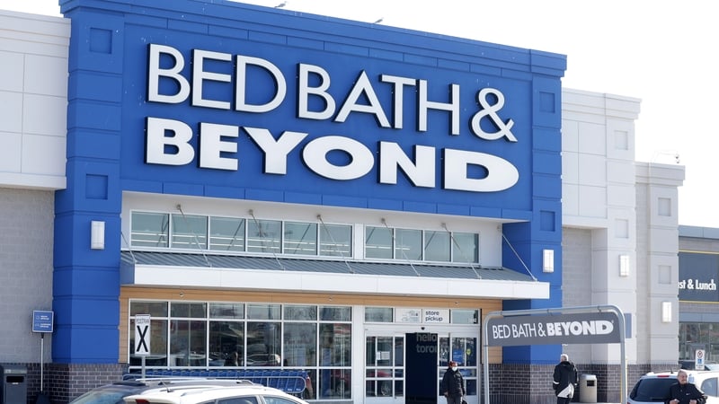Bed Bath & Beyond had reported a loss of about $393m after sales plunged 33% for the quarter ending November 26