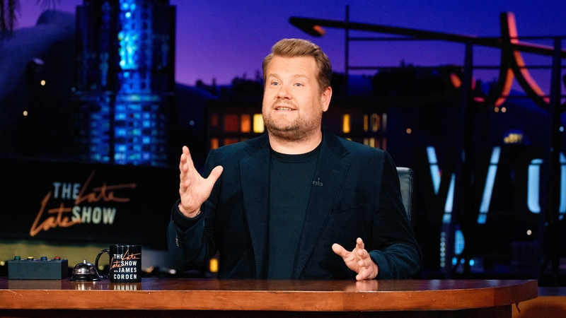 James Corden will host his Late Late Show in the US on Thursday