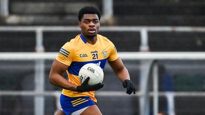 Ikem Ugwueru in action for Clare