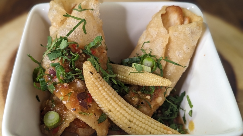 Mags Roache's Mexican chicken tacos