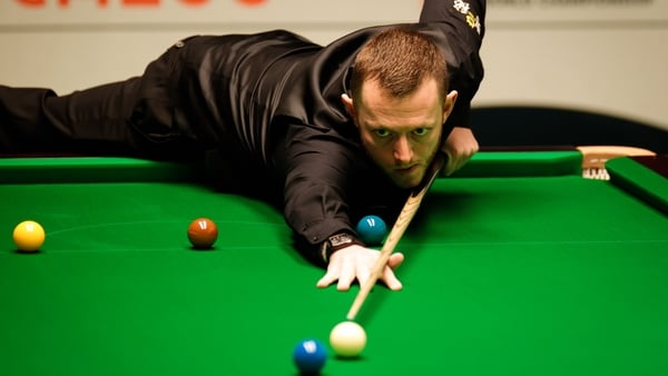 Mark Allen's winning run in Belfast is over