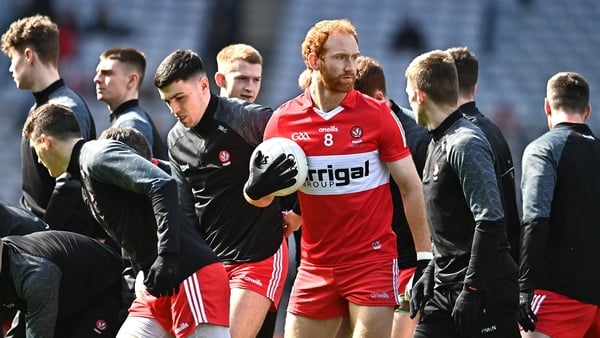 Conor Glass and Derry face Monaghan in the Ulster semi-final in Omagh