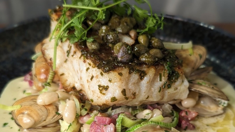 Dom Majecki's pan-seared cod with pancetta: Today