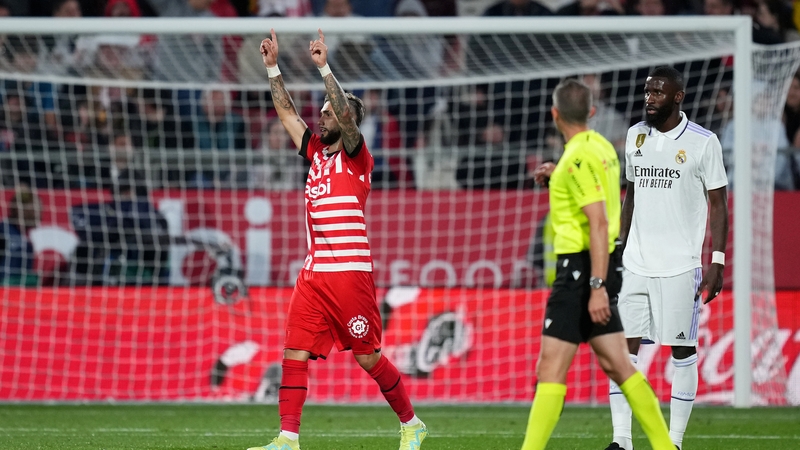 Valentin Castellanos celebrates his fourrth goal