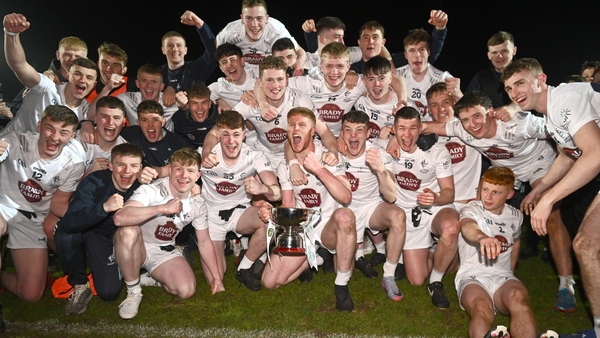 There was unbridled joy for Kildare as they secured another provincial title