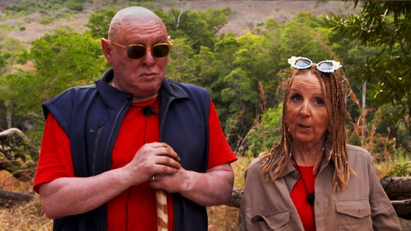"We've turned a corner" - Shaun Ryder and Gillian McKeith on Tuesday's show Photo: ITV