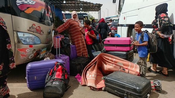 People have been trying to flee Sudan via the Egyptian border (Stock image)