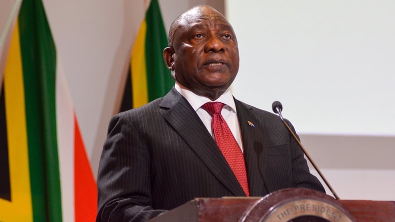Cyril Ramaphosa's highly anticipated announcement came after weeks of tough negotiations between the ANC and the DA