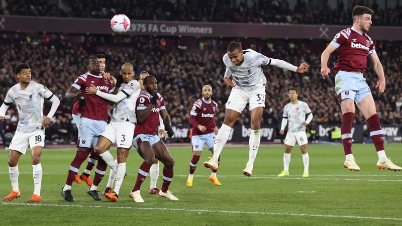 Joel Matip heads Liverpool to victory