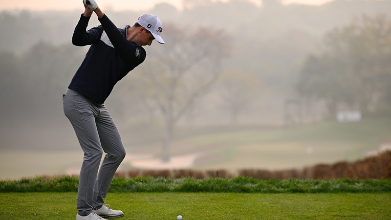 Gary Hurley will start the second round on three-over par