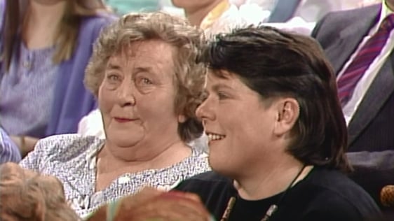Nancy Moore with daughter Eilish in 1988.