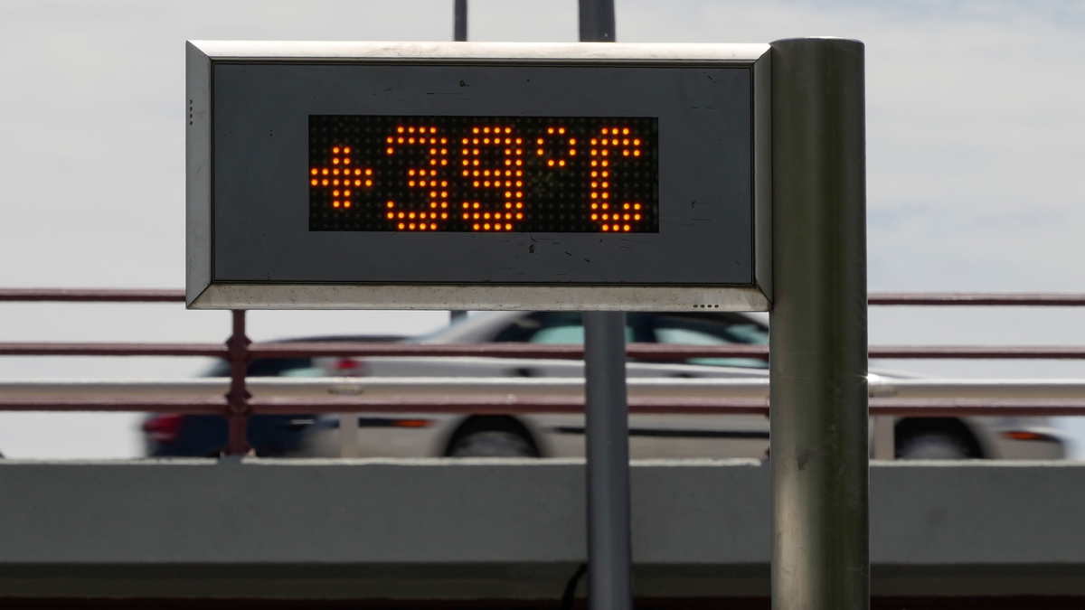 Record April temperatures in Spain  