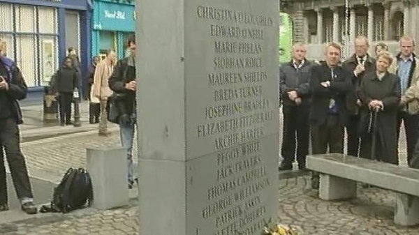 Dublin and Monaghan Bombings Memorial, Talbot Street (2003)
