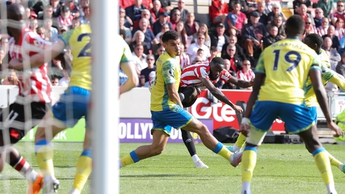 Josh Dasilva won it for Brentford