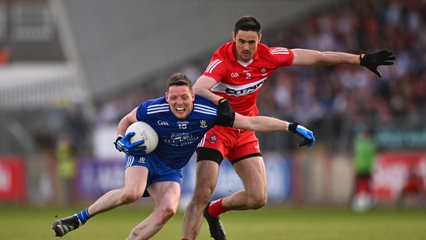 Will Derry make it two championship wins over Monaghan in a month when the sides clash at Celtic Park?