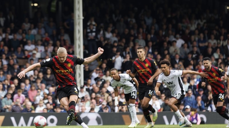 Erling Haaland was on the mark once again