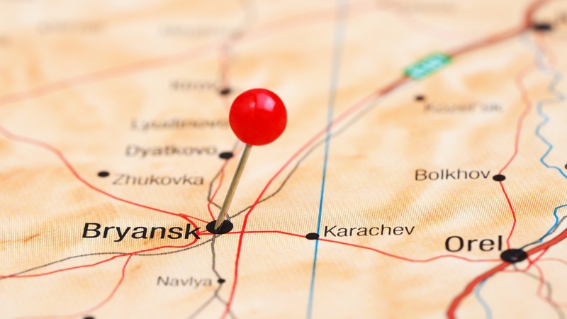 The incident occurred in the western Bryansk region, which borders both Ukraine and Belarus